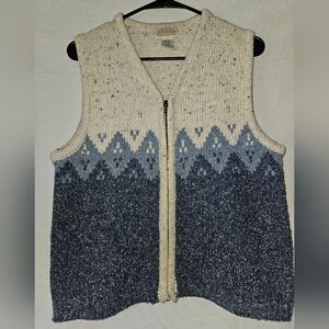 Authentic St. John's Bay Vintage Wool Blend Knit Sweater